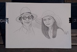 Pencil drawing