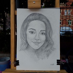 Portrait of a young lady