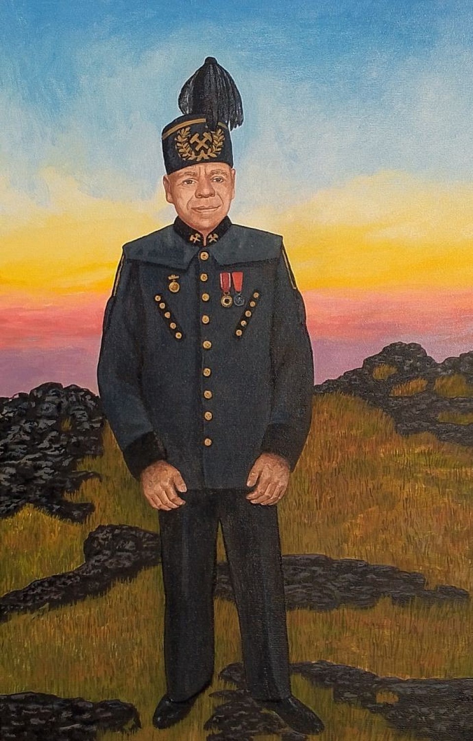 The portrait of a Minor. The person was SO HAPPY, that they've ordered another painting.
