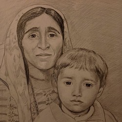 Mother & son
